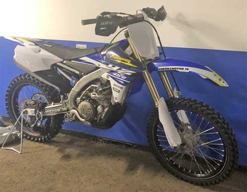 Oregistrerad crossmotorcykel Yamaha YZ450F stulen i Uttran, Botkyrka söder om Stockholm